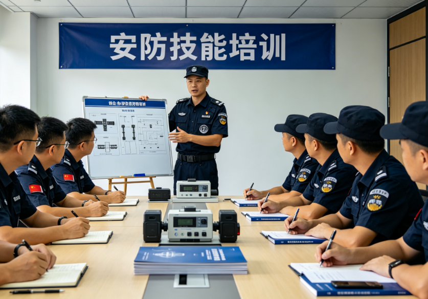 产业园物业全员安防技能落地培训案例